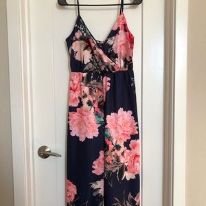 Floral Jumpsuit